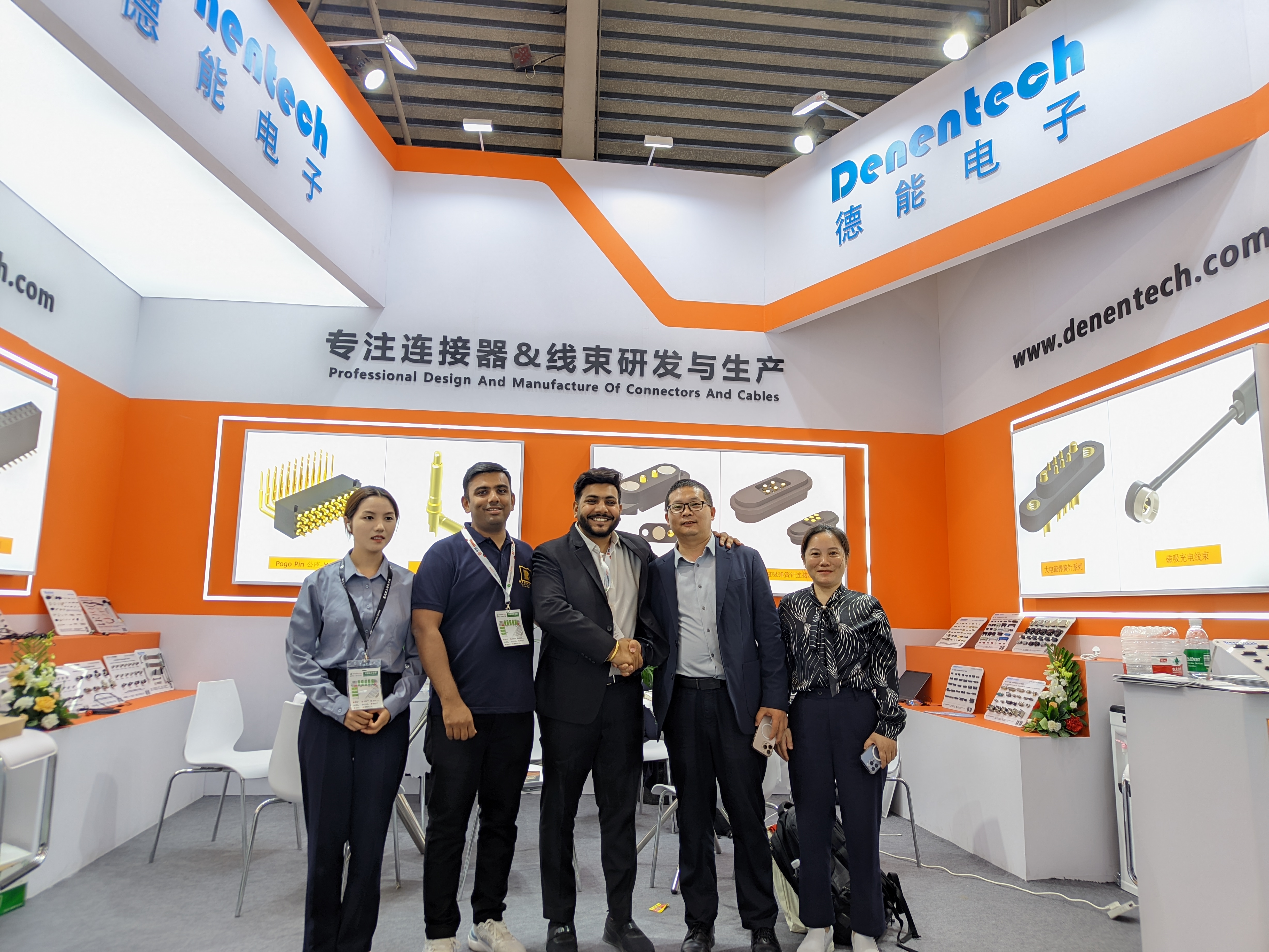 Denentech 德能电子闪耀 2025 年慕尼黑上海电子展