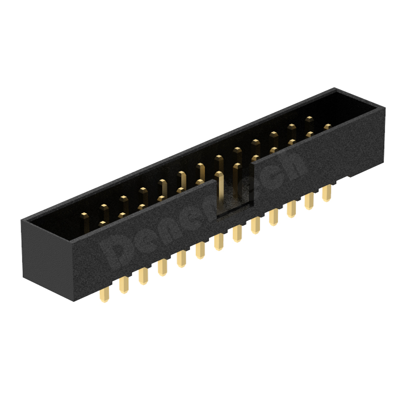 Denentech低价格产品2.00mm简牛H5.6双排180度简牛连接器 双排简牛