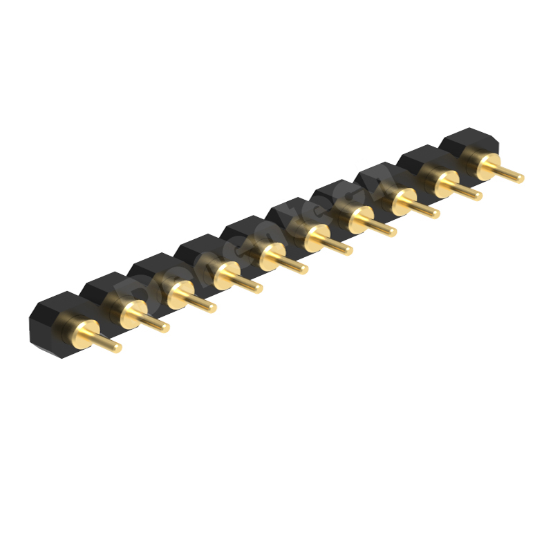 Denentech 2.54mm pitch H1.27 single row female straight DIP concave ...