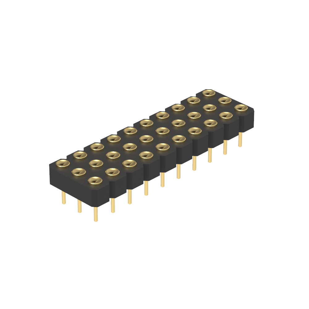 3.00mm pogo pin 母座连接器