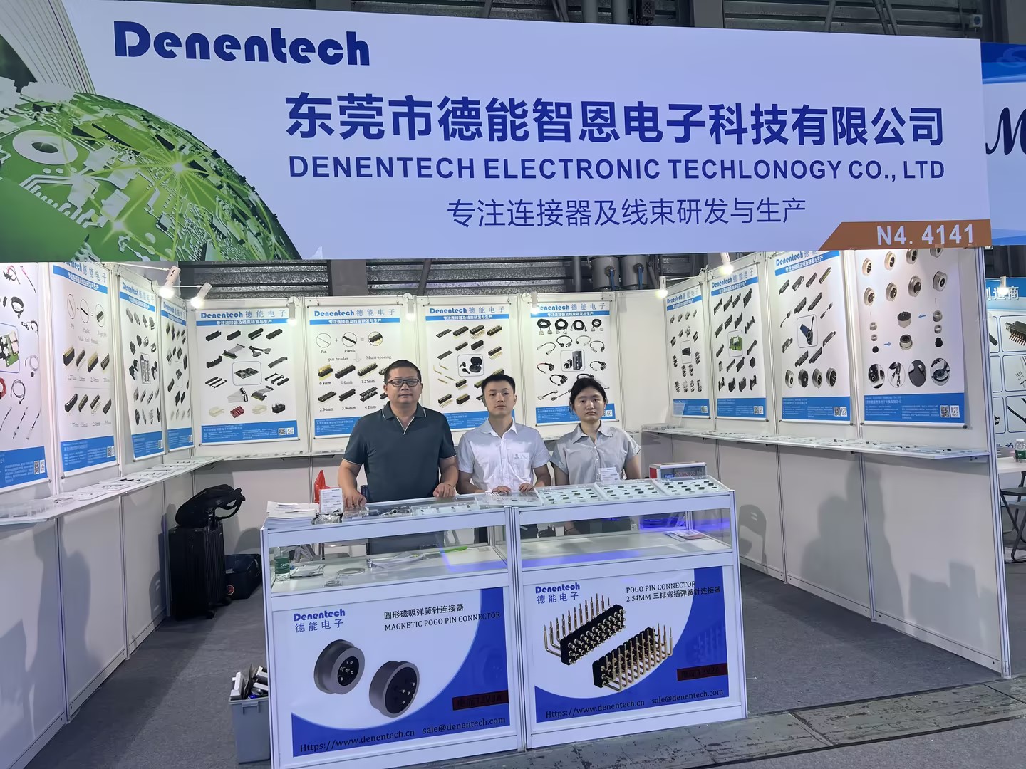 Denentech参加上海慕尼黑展第二天