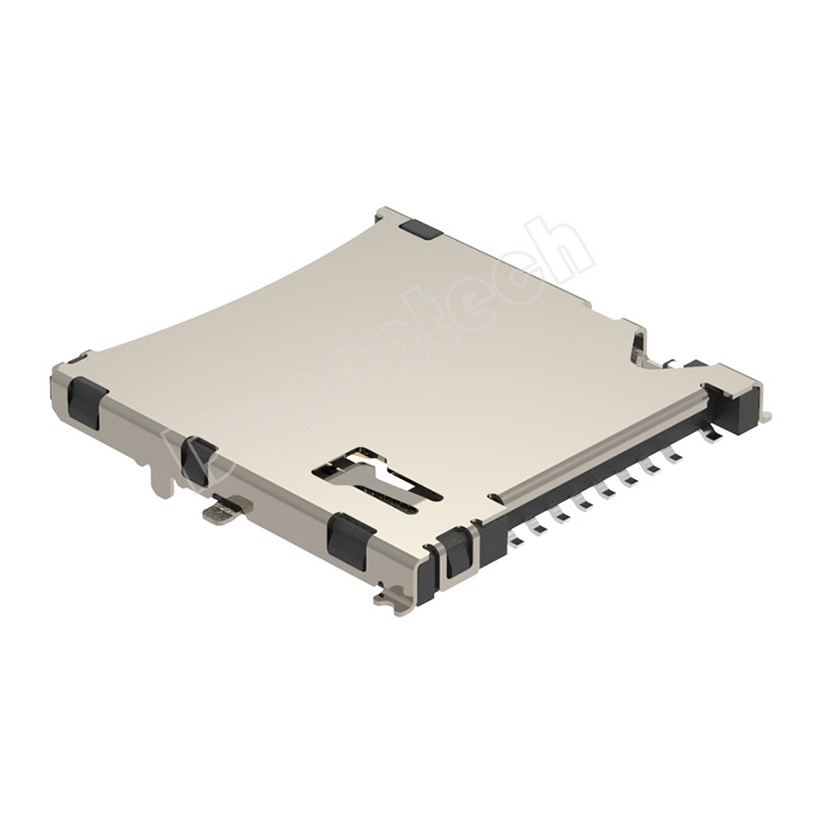 Denentech 现货直供 PUSH H1.5 微型SD3.0 微型SD连接器
