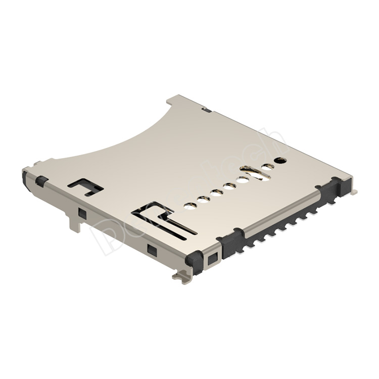 Denentech 可定制 微型SD3.0 PUSH H1.5 微型SD卡座连接器