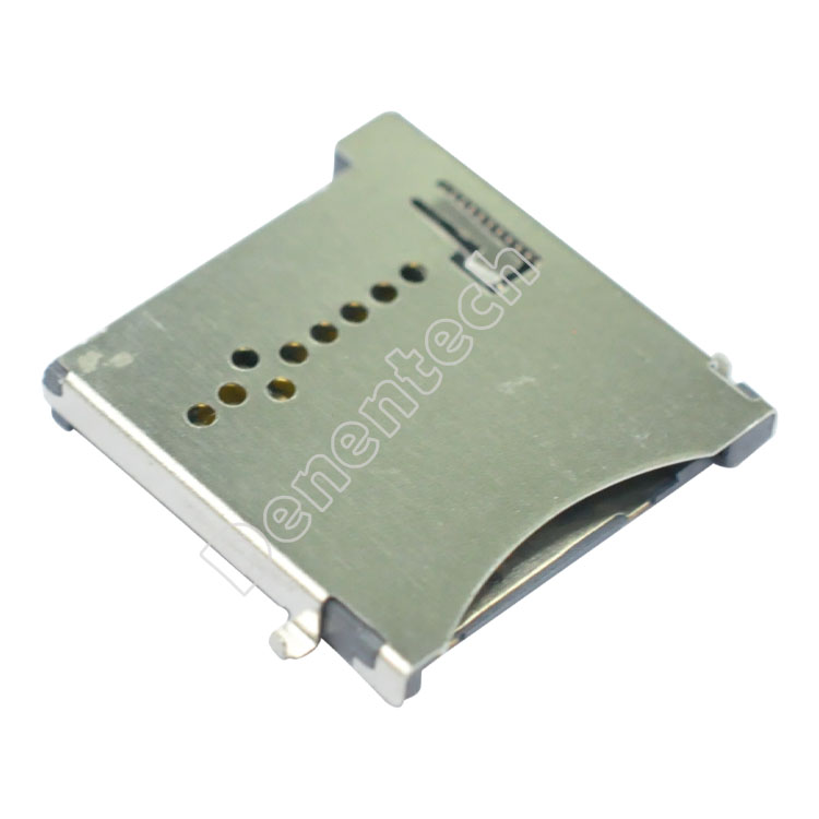  Denentech MicroSD 4.0 H2.25 push-push Micro SD 卡座连接器