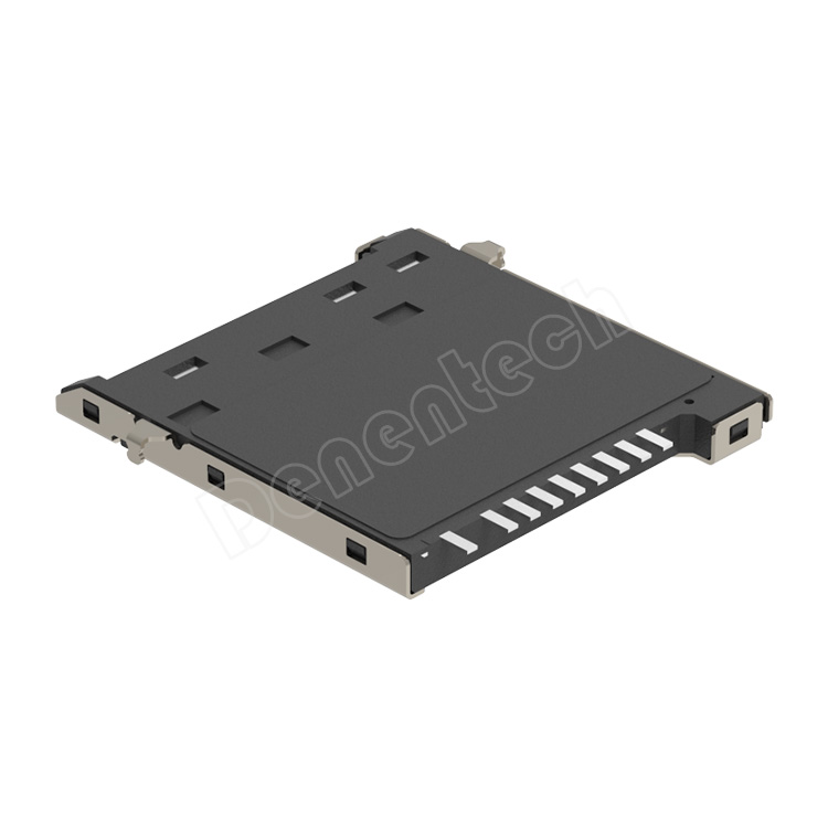 Denentech 高质量产品 微型SD3.0 PUSH Sink H1.60 微型SD卡座连接器