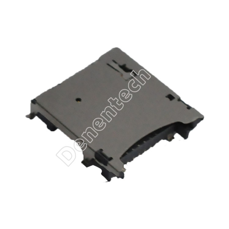 Denentech MicroSD 4.0 Standoff 1.63 push SD卡座 内存卡槽连接器