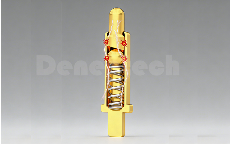 Pogo Pin弹性接触原理：Denentech为何能实现稳定连接
