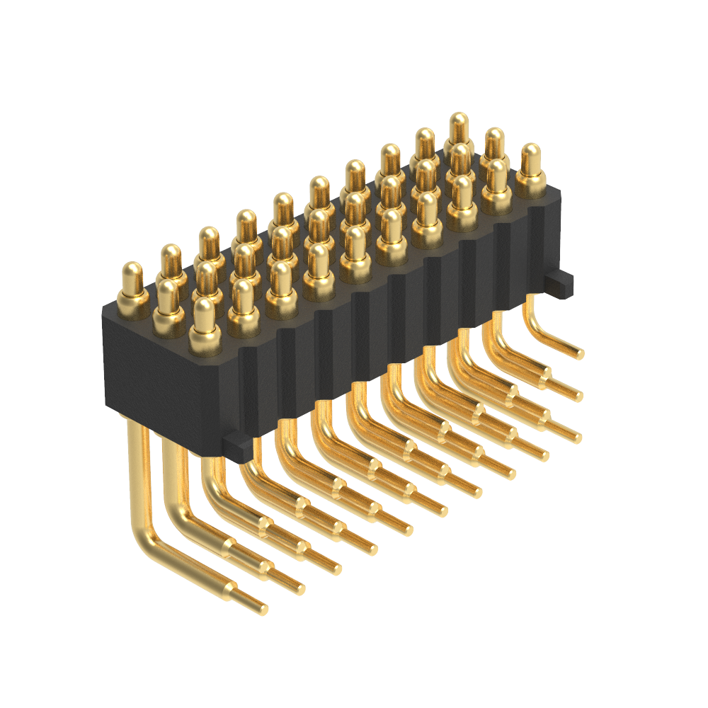 2.54mm pogo pin 公座连接器